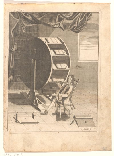 Roue de livres de Nicolas Grollier de Servière - Étienne Joseph Daudet