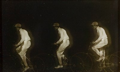Homme à vélo - Etienne Jules Marey