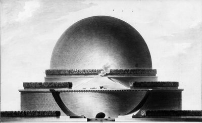 Cénotaphe de Newton - E.L. Boullée - Etienne Louis Boullee
