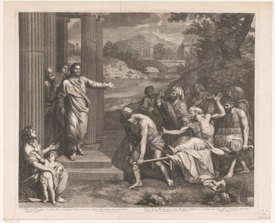 Christ guérissant le paralytique - Etienne Picart