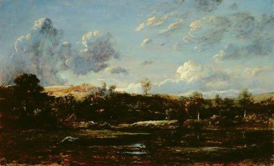 Dans les Landes - Etienne and Dupre Jules  Rousseau