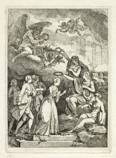 Planche de, Nella Venuta - Etienne de Lavallee Poussin