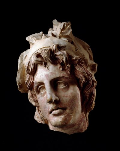 Civilisation étrusque : tête féminine de l