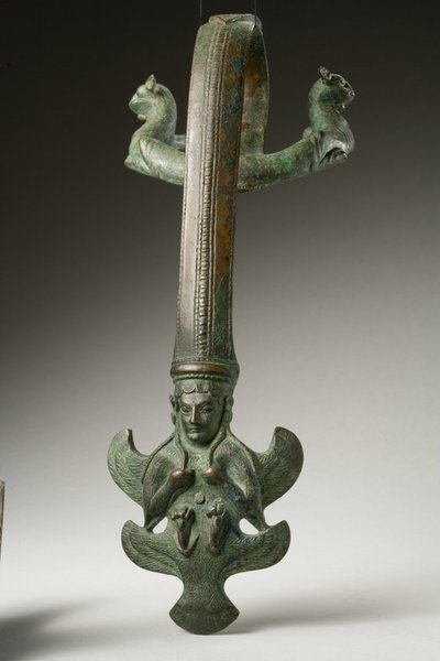 Poignée, début du Ve siècle av. J.-C. (bronze) - Etruscan