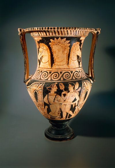 Kelebe ou krater à colonnes, par le Peintre d
