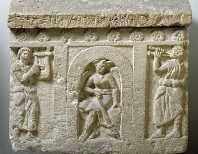 Art étrusque : "la Lasa, Génie de la Mort à l