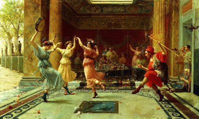 La Danse Romaine - Ettore Forti