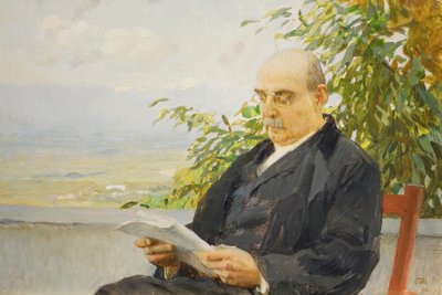 Portrait de Corrado Ricci - Ettore Tito