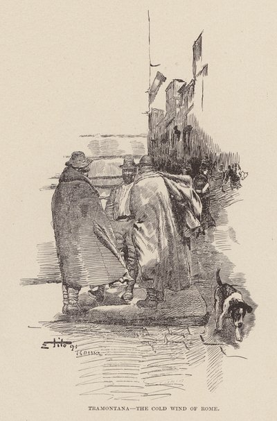 Tramontane, le vent froid de Rome - Ettore Tito