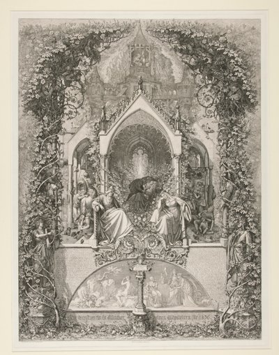Dornröschen. Conte de Grimm - Eugen Napoleon Neureuther