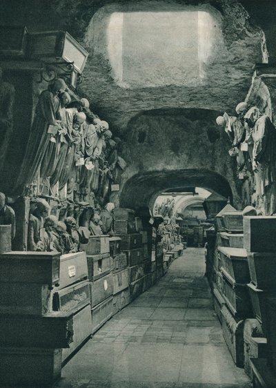 Catacombes des Capucins, Palerme, Sicile, Italie, 1927 - Eugen Poppel
