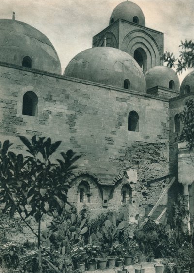 Église de San Giovanni degli Eremiti, Palerme, Sicile, Italie, 1927 - Eugen Poppel