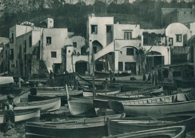 Marina Grande, Capri, Italie, 1927 - Eugen Poppel