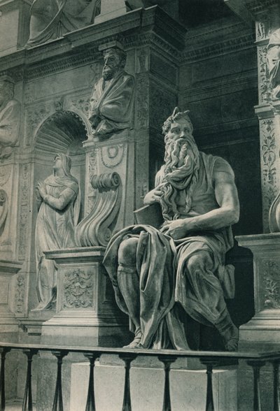 Moïse, sculpture de Michel-Ange dans l