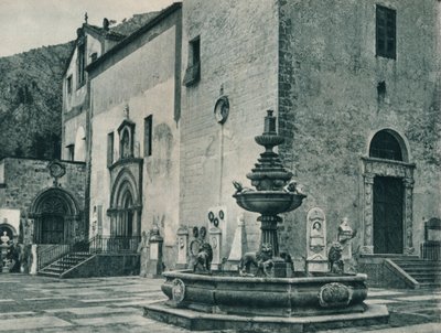 Fontaine publique, Palerme, Sicile, Italie, 1927 - Eugen Poppel