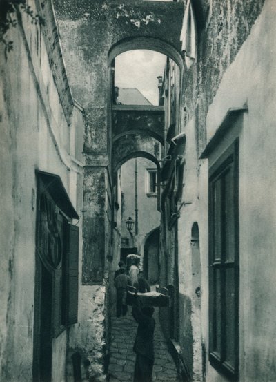 Rue de Capri, Italie, 1927 - Eugen Poppel