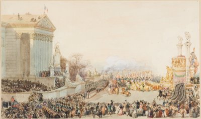 La translation des cendres de Napoléon : 15 décembre - Eugene Louis Lami