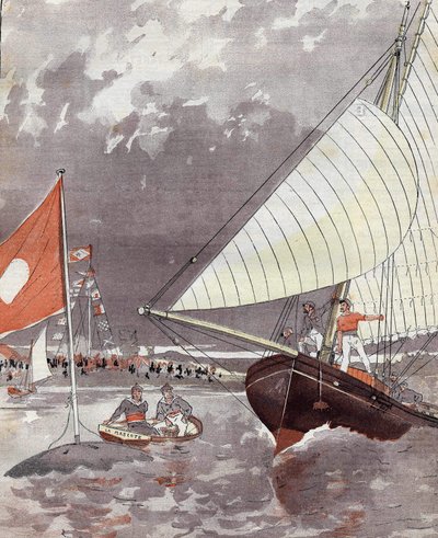Régates au Havre en 1892, d