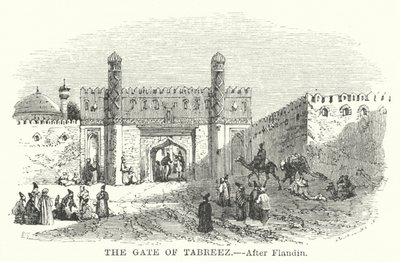 La Porte de Tabreez - Eugene (after) Flandin