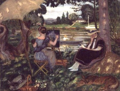 Un dimanche à la campagne - Eugene Antoine Durenne