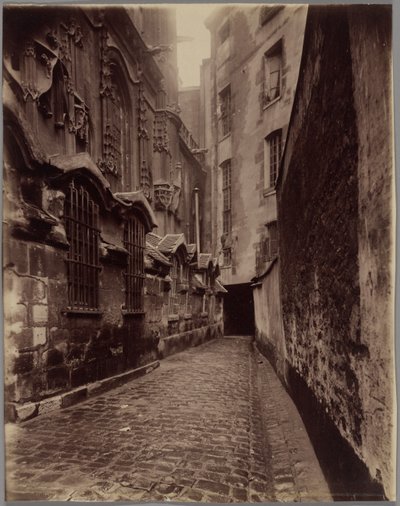 Ancien charnier Saint-Gervais-Saint-Protais, rue François Miron - Eugène Atget
