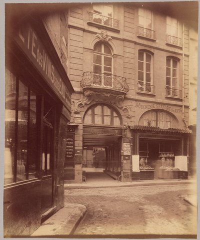 Balcon, rue Saint-André-des-Arts - Eugène Atget