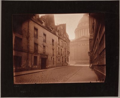 Coin de la rue Valette et Panthéon - Eugène Atget