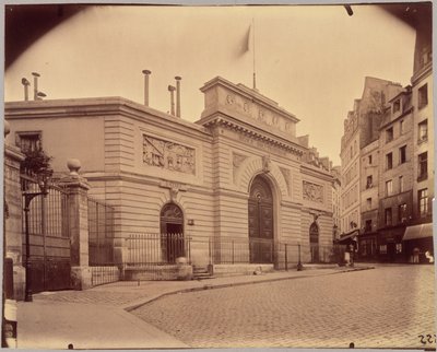 École polytechnique, rue Descartes - Eugène Atget