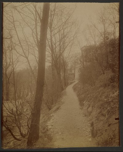Père Lachaise, Chemin des Chèvres - Eugène Atget