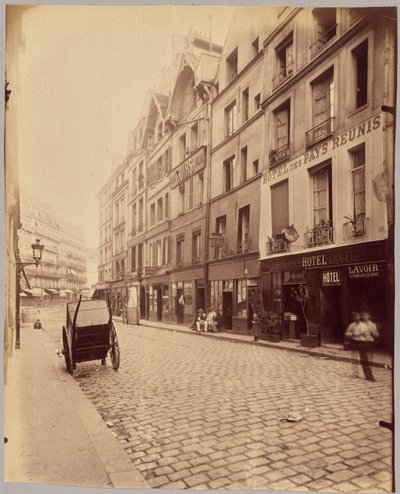 Rue Galande - Eugène Atget