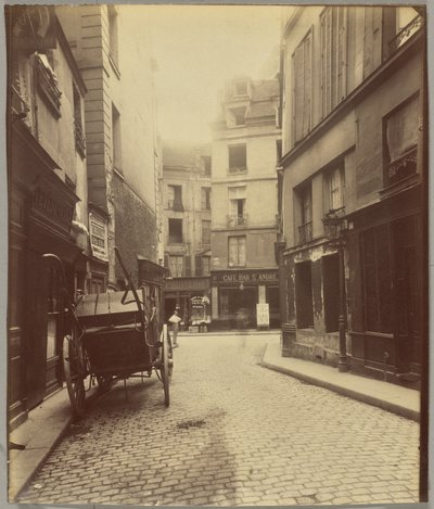 Rue Mazet et rue Saint-André des Arts - Eugène Atget