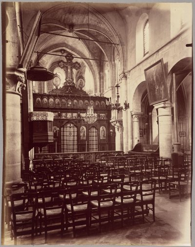 Saint-Julien-le-Pauvre - Eugène Atget