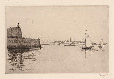 Saint-Malo vu de Dinard - Eugene Bejot