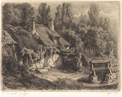 La chaumière au puits - Eugene Bléry