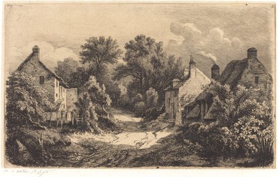 Le chemin de Garens - Eugene Bléry
