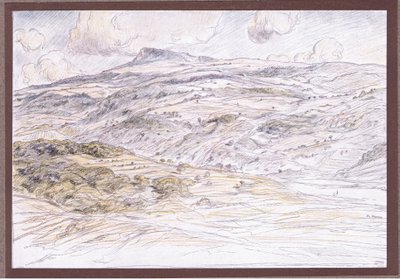 Mont La Verna - Eugene Burnand