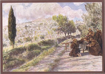 Saint François bénit la ville d