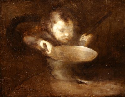 Enfant à la Casserole - Eugène Carrière