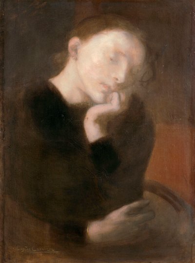 Méditation - Eugène Carrière