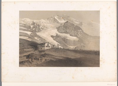 Vue de la Jungfrau depuis la Kleine Scheidegg - Eugene Ciceri
