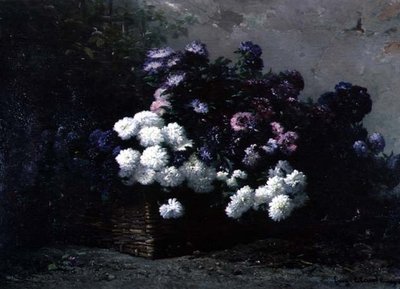 Le panier de fleurs - Eugene Claude