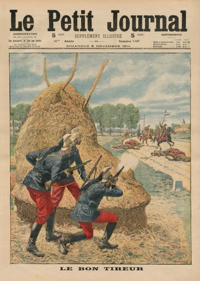 Un bon tir, illustration de couverture du 