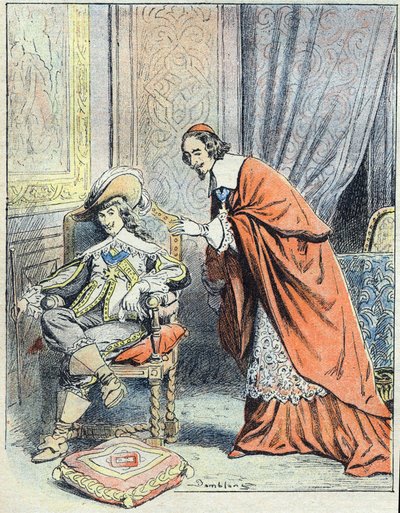 Illustration pour "Vint ans après". - Eugene Damblans