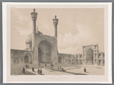 Cour intérieure de la grande mosquée d