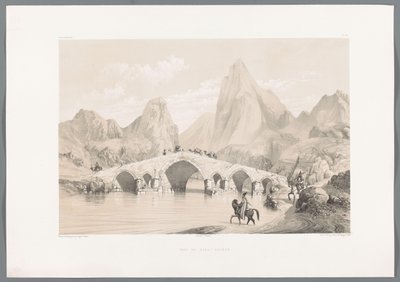 Pont de Pol-e Dokhtar - Eugene Flandin