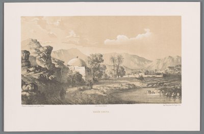 Vue de Darâbgerd - Eugene Flandin