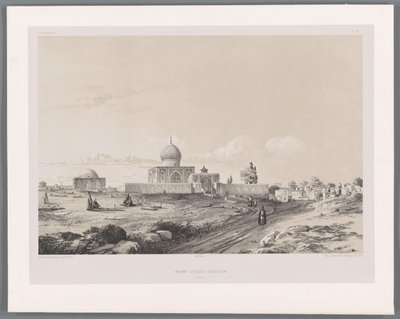 Imamzadeh de Hussein à Qazvin - Eugene Flandin