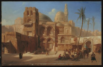 Le Saint-Sépulcre à Jérusalem - Eugene Flandin