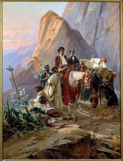 Souvenir du voyage de Paris à Cadix effectué en 1846 par Alexandre Dumas et ses amis - Eugene Giraud