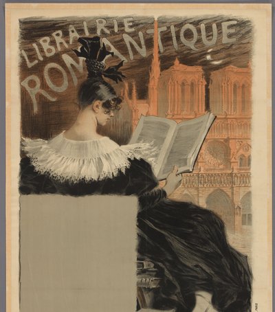 Affiche pour la Librairie Romantique - Eugene Grasset